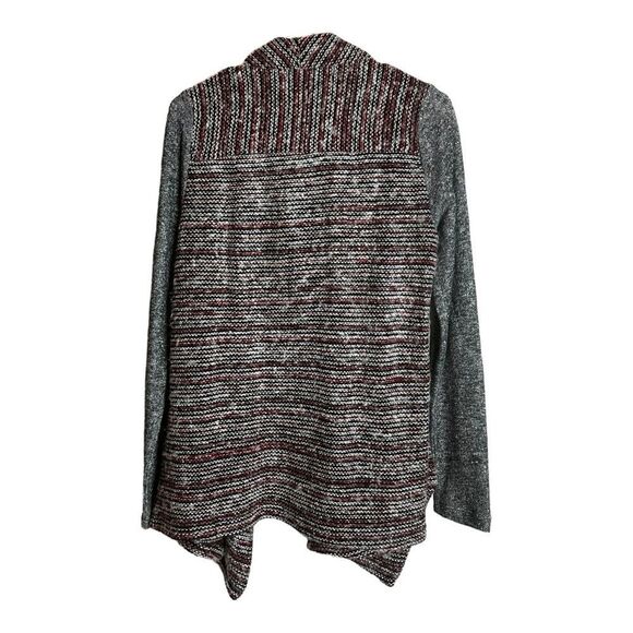 Lucky brand open front Wool blend cardigan with functional pockets size medium - Picture 7 of 8